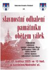 Slavnostní odhalení památníku